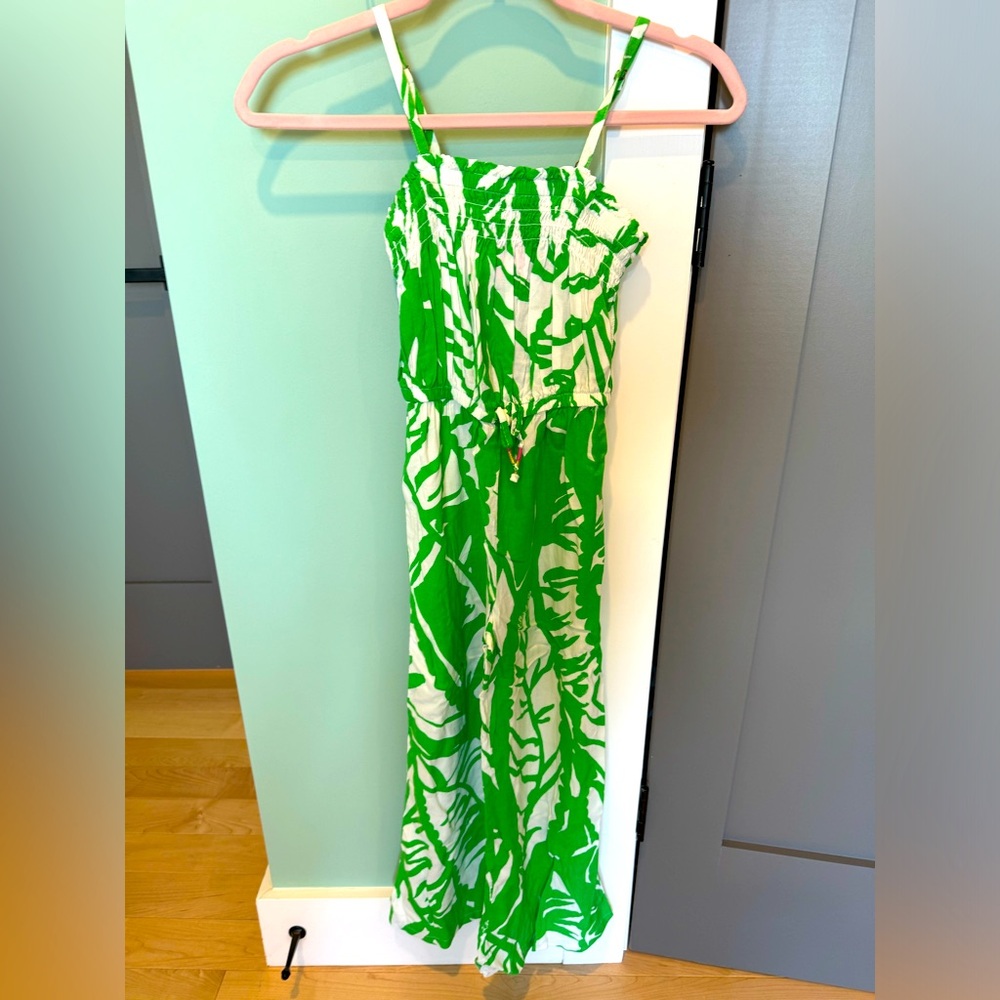 Lilly Pulitzer for Target Girls Size Small Jumpsuit Green